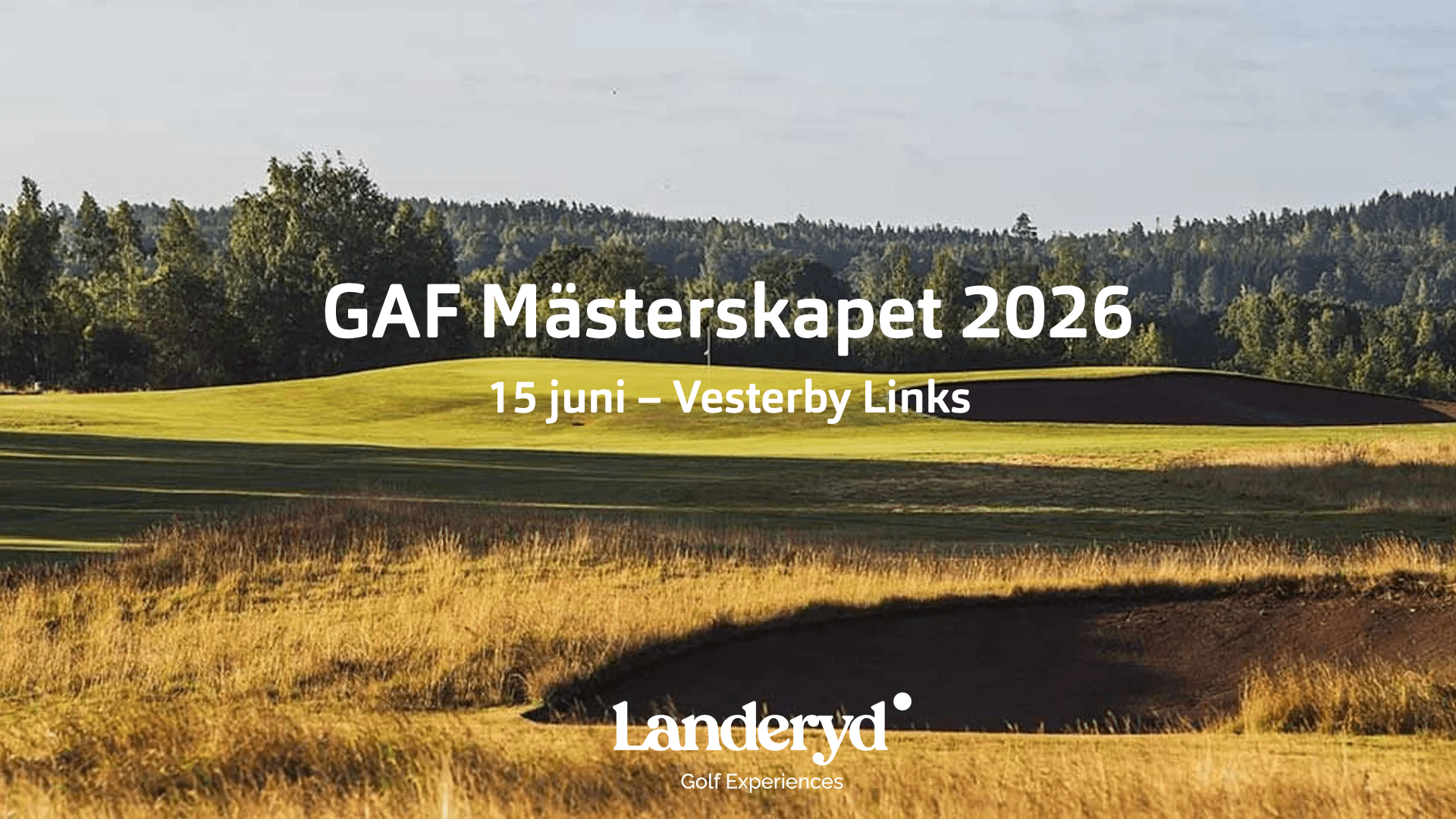 GAF Mästerskapet - Vesterby Links